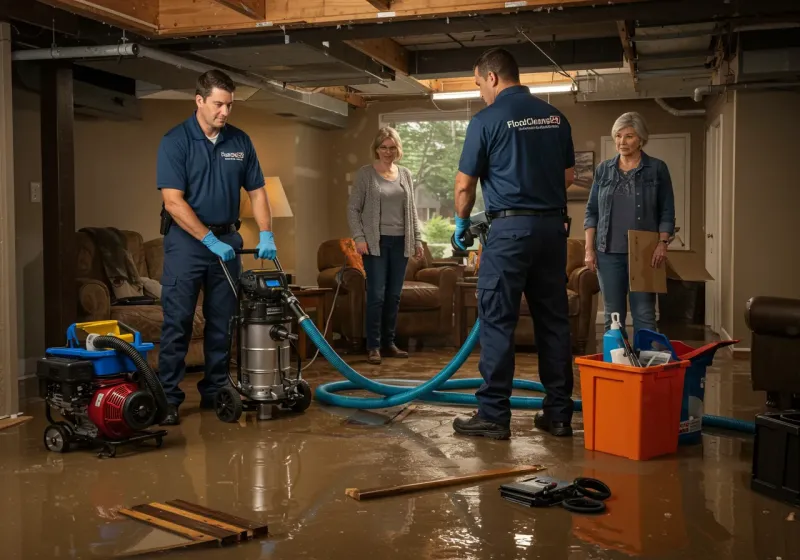 Basement Water Extraction and Removal Techniques process in North Arlington, NJ