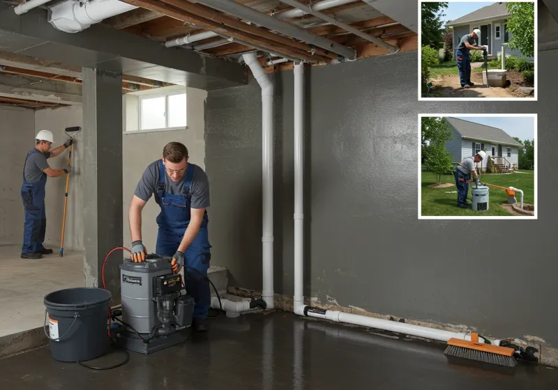 Basement Waterproofing and Flood Prevention process in North Arlington, NJ